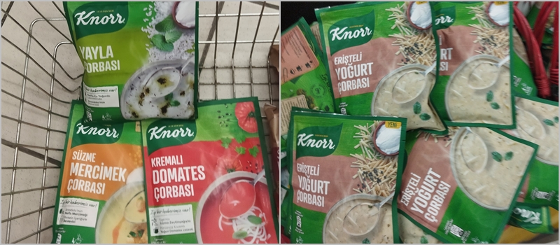 トルコのインスタントスープ